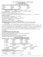 đề cương 11-hk2-keys