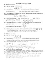 ĐỀ ÔN TẬP CUỐI NĂM LỚP 8