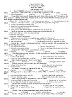 đề cương ôn tập HKII ngữ văn 8