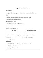 Giáo án Toán lớp 3 - Gấp 1 số lên nhiều lần ppt