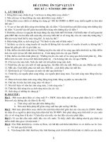 De cuong Ly 9 HK 2 co DA