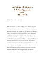 A Prince of Sinners E. Phillips Oppenheim BOOK 1 CHAPTER 2 pps