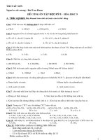 DE CUONG HOA 9 KI II