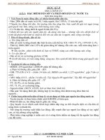 Kiến thức cơ bản ôn thi TN Địa Lí 12(SGK)