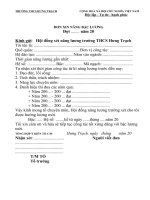 Đơn xin nâng bậc lương