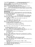 Đề cương ôn tập hình học 7 kì 2