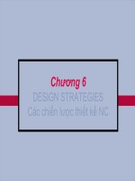 Chương 6 - Các chiến lược thiết kế nghiên cứu pptx