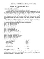 Báo cáo chuyên đề đạo đức 2