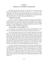 PHƯƠNG PHÁP LUẬN NGHIÊN CỨU KHOA HỌC PHẦN 4 potx