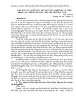 PHỐI HỢP CHẶT CHẼ GIỮA NHÀ TRƯỜNG, GIA ĐÌNH VÀ XÃ HỘI TRONG QUÁ TRÌNH GIÁO DỤC ĐẠO ĐỨC CHO HỌC SINH
