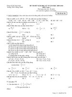 Đề thi đề nghị HK2 Toán 7 đề 3