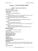 Chương III. Bài 2. Em tập gõ bàn phím ở hàng phím trên