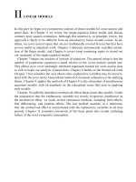 Book Econometric Analysis of Cross Section and Panel Data By Wooldridge - Chapter 4 ppt