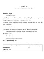 Giáo án đạo đức lớp 1 - ĐI BỘ ĐÚNG QUY ĐỊNH (tiết 2) ppsx