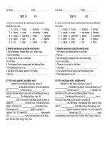 TEST 15''''- Gr.6- uni  15