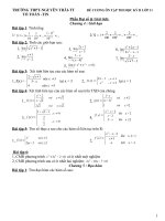 đề cương ôn thi học kỳ 2 lớp 11 rất hay