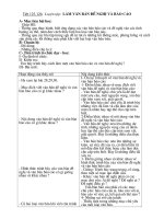 Tiết 125-126: Luyện tập: Làm văn bản đề nghị và báo cáo