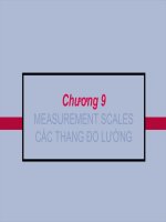 Chương 9 - CÁC THANG ĐO LƯỜNG pot