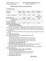 Báo cáo T3+4 trường THCS Đông Hà