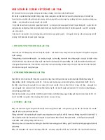 Một số vấn đề cơ bản về lửa trại