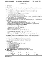 Đề cương ôn tập môn TOÁN 6,7,8,9 HKII 2009-2010