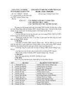 Tuyen truyền tư vấn về công tác tuyển sinh vào trương chuyên