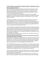 Quan điểm của Hồ Chí Minh về hình thức tổ chức khối đại đoàn kết dân tộc potx