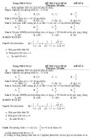 ĐỀ THI THỬ VÀO 10 (ĐỀ SỐ 1)