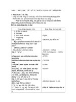 Giáo án toán buổi chiều lớp 4 tuần 31 tiết 1