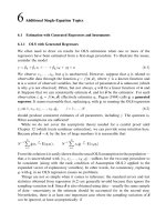 Book Econometric Analysis of Cross Section and Panel Data By Wooldridge - Chapter 6 ppt