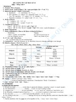 De cuong anh 9 Ky II