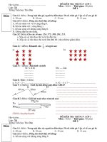 De on tap toan - TV cuoi thang