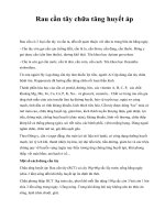 Rau cần tây chữa tăng huyết áp potx