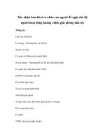 Xác nhận bản khai cá nhân của người đề nghị chế độ người hoạt động kháng chiến giải phóng dân tộc potx