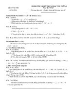 Đề luyện TN&ĐH-Toán 34a