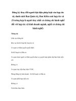 Đăng ký thay đổi người đại diện pháp luật của hợp tác xã, danh sách Ban Quản trị, Ban Kiểm soát hợp tác xã (Trường hợp là người duy nhất có chứng chỉ hành nghề đối với hợp tác xã kinh doanh ngành, nghề có chứng chỉ hành nghề) doc