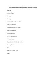 Điều chỉnh giấy phép xây dựng thuộc thẩm quyền của UBND tỉnh ppt