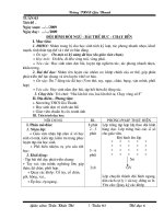 Giáo án TD 6 Tuần 3