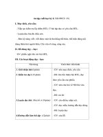 Giáo án Tiếng Việt 3 - Ôn tập cuối học kỳ I ( Tiết PPCT: 35) doc