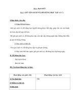 Giáo án đạo đức lớp 1 - GIỮ GÌN SÁCH VỞ, ĐỒ DÙNG HỌC TẬP (tiết 2) pps