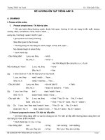 ĐỀ CƯƠNG ÔN TẬP LỚP 6 HHK II