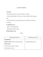 Kỹ thuật lớp 4 - LẮP XE CÓ THANG docx