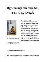 Dạy con mọi thứ trên đời potx