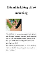 Hôn nhân không chỉ có màu hồng pdf