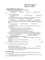 Đề thi Học kỳ II_môn Vật Lý lớp 7_a