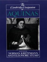 the cambridge companion to aquinas