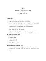 Âm nhạc 2 - Ôn Tập : - Các Bài Hát Lớp 1 - Nghe Quốc Ca pot