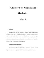 Chapter 048. Acidosis and Alkalosis (Part 8) pps