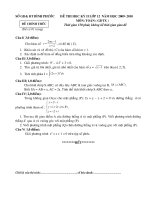 DE dap an Toan THI HOC KY II LOP 12 BTTH