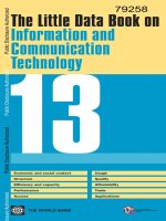 the little data book on information and communication technology 2013